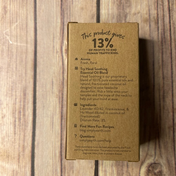 Simply Earth Head Soothing Essential Oil Blend Roll On - Picture 5 of 5